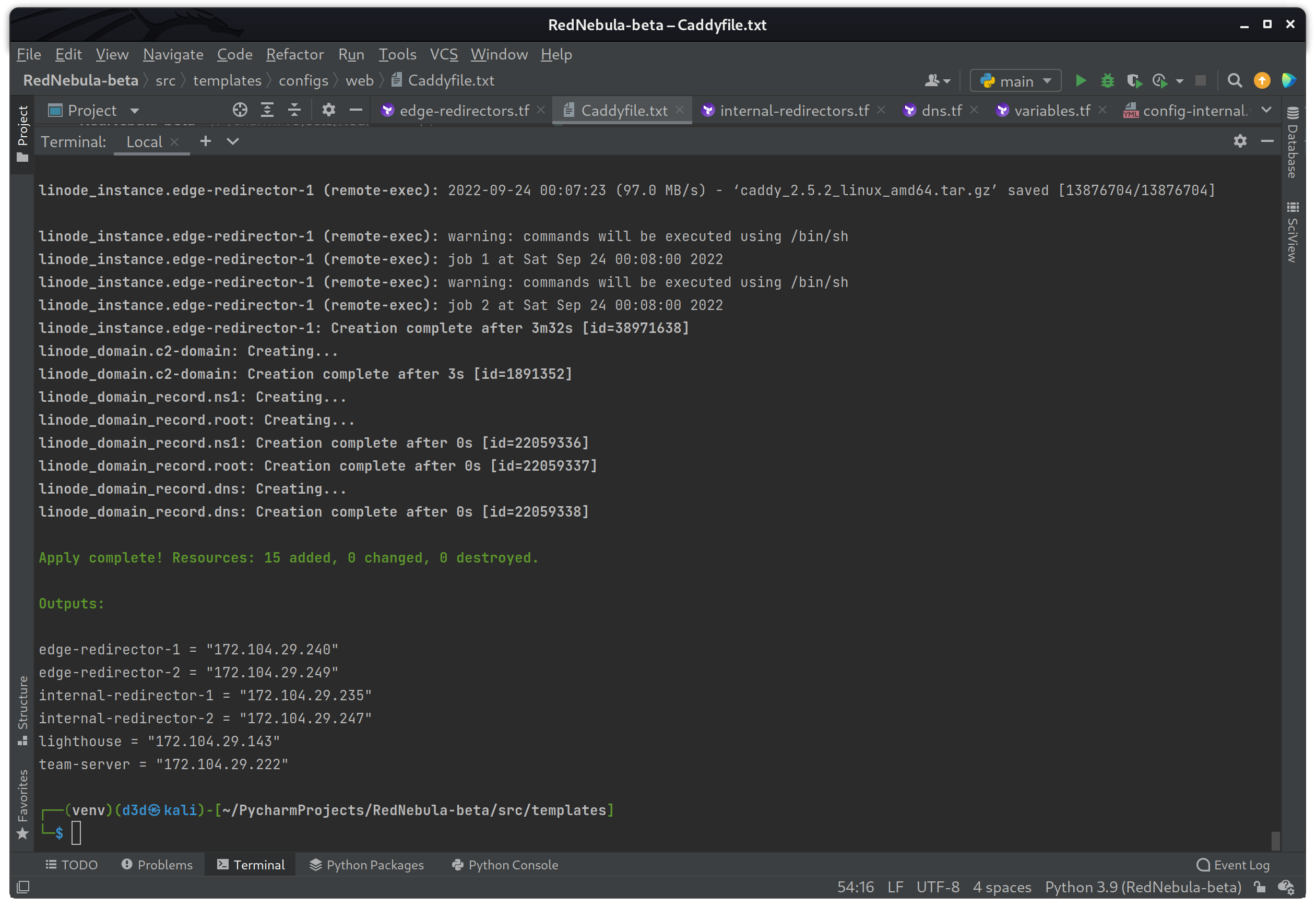 Automating C2 Infrastructure with Terraform, Nebula, Caddy and Cobalt Strike