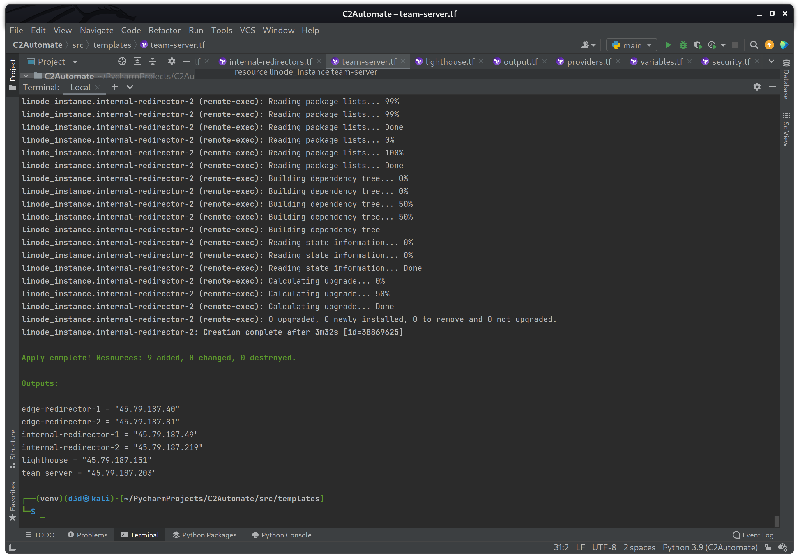 Automating C2 Infrastructure with Terraform, Nebula, Caddy and Cobalt Strike